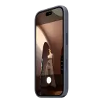 iPhone 18 Pro için MagSafe özellikli Tech Dokuma Kılıf - Şambre Mavisi